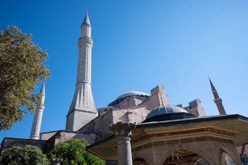 Darmowe zdjęcie z galerii z architektura, hagia sophia, indyk