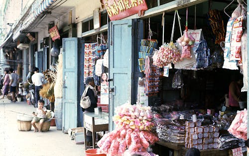 Free stock photo of asia, shops, street scene