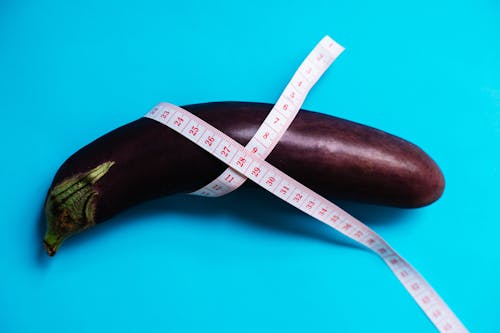 Eggplant in Close Up Shot