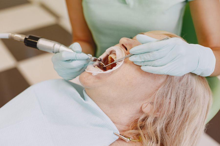Teeth Whitening before — demo photography