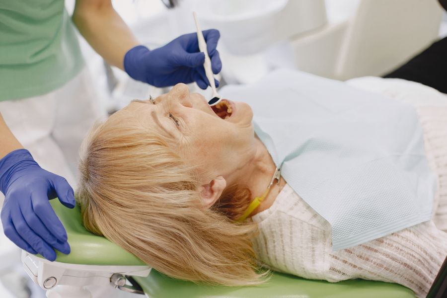 Modern dental care clinic USA
