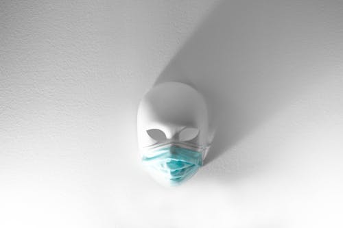 Free A Mask With Face Mask  Stock Photo