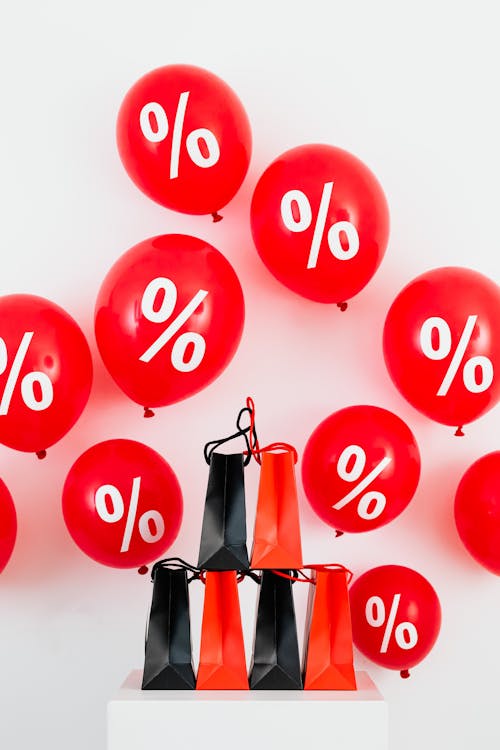 Kostnadsfri bild av ballonger, försäljning, handla