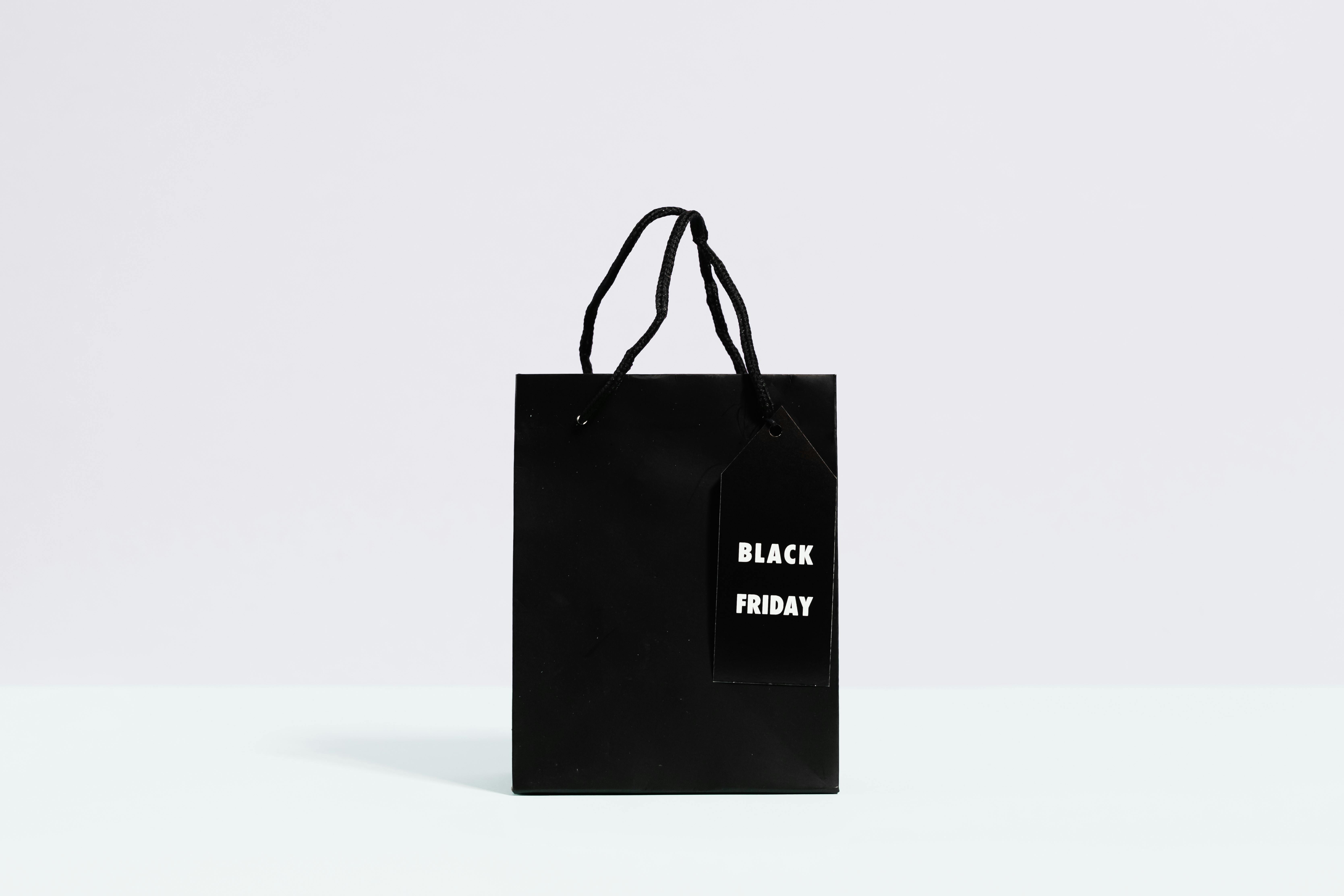 Black Paper Bag \u00b7 Free Stock Photo