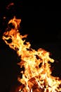 A Close-Up Shot of a Flame