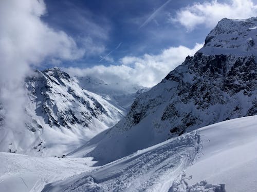 бесплатная Бесплатное стоковое фото с горы, зима, морозный Стоковое фото