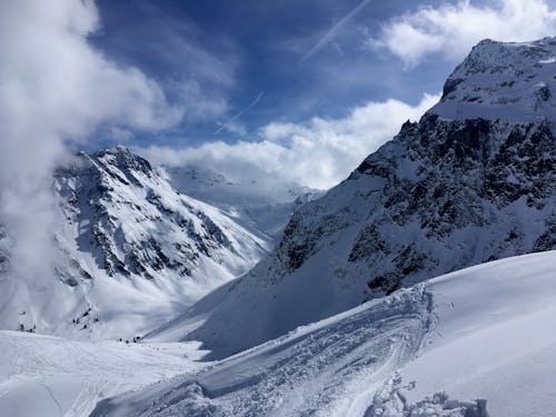 Kostenloses Stock Foto zu berge, cloudy day, einfrieren