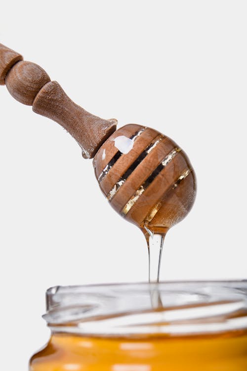 Close-up Photo of a Honey Dipper 