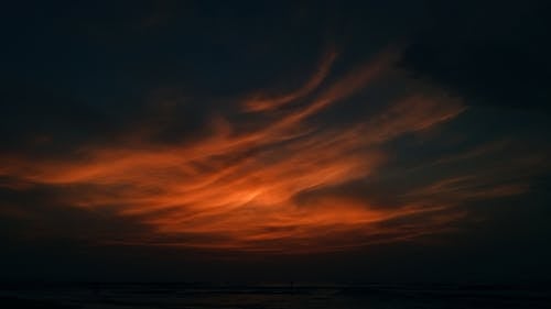 Ücretsiz akşam, bulutlar, deniz içeren Ücretsiz stok fotoğraf Stok Fotoğraflar