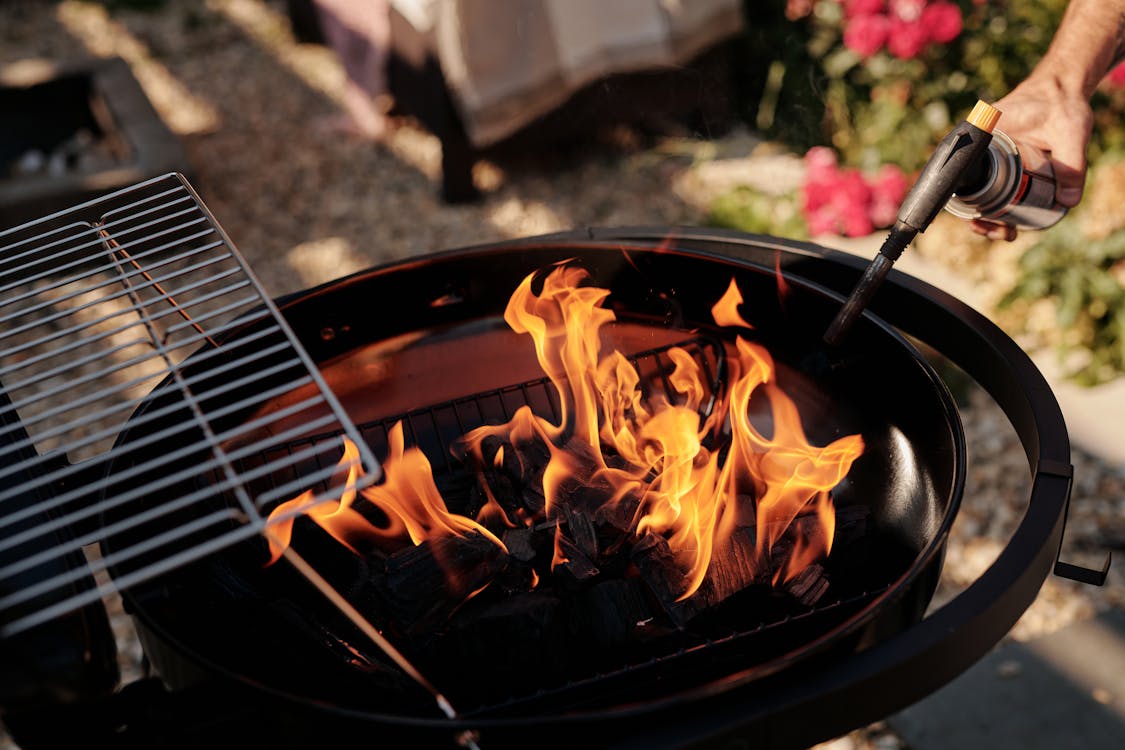 Clean up the grill