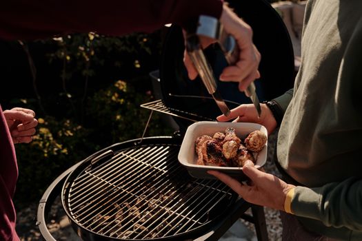 Bowl of grilled chicken, a protein source
