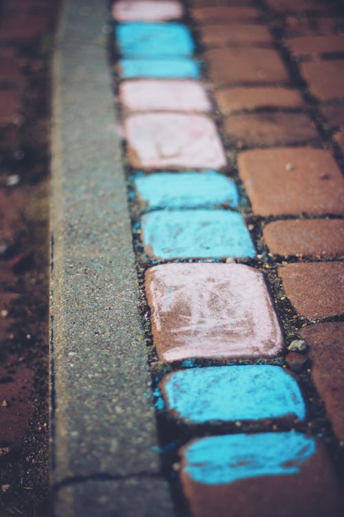 Colored bricks