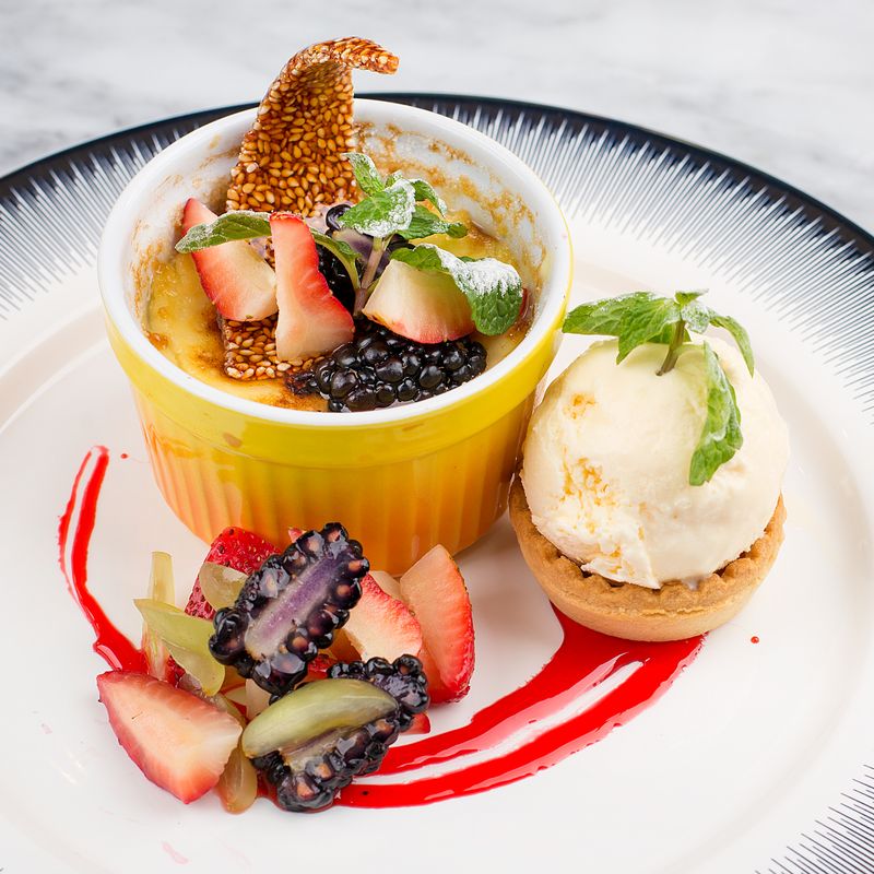 Yuzu Custard Tart