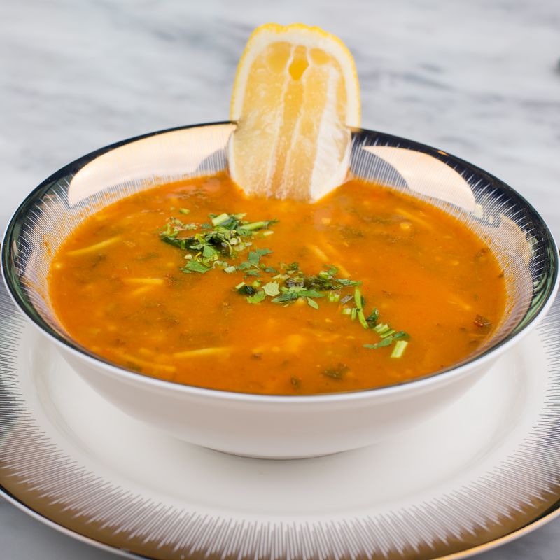 Moroccan Harira Soup Broth