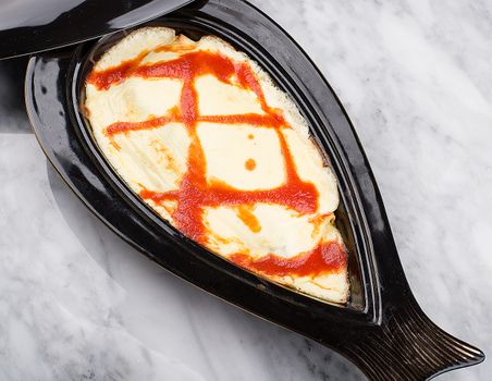 Dish in Fish Mould