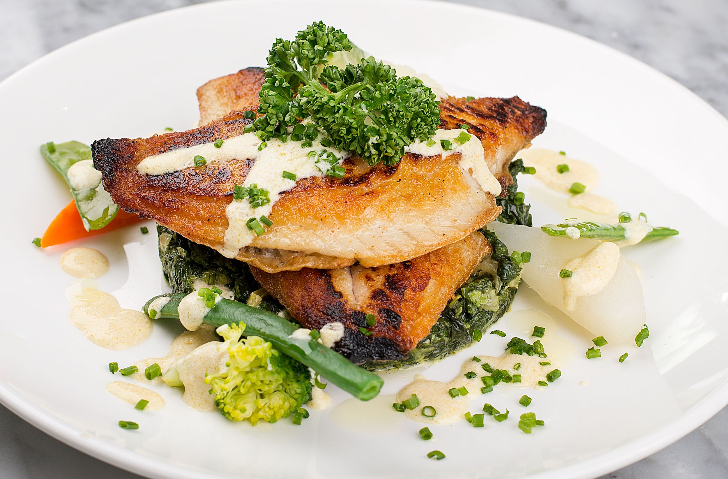 Charred Scallops with Citrus Salsa