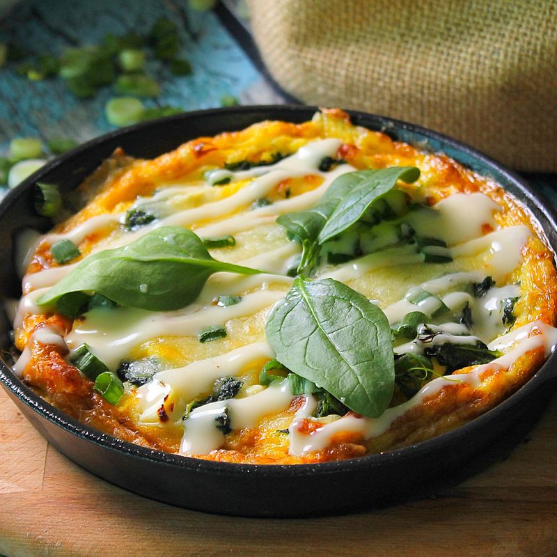 Baked Ziti with Cottage Cheese and Spinach Filling
