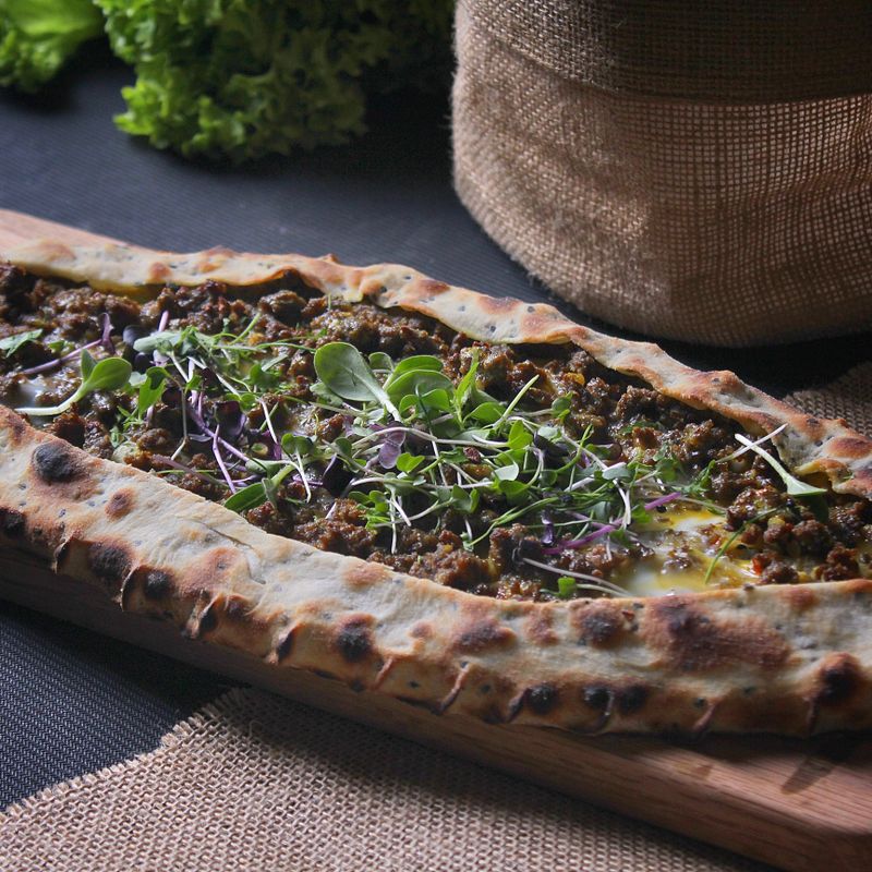 Seasoned Ground Lamb Wrap