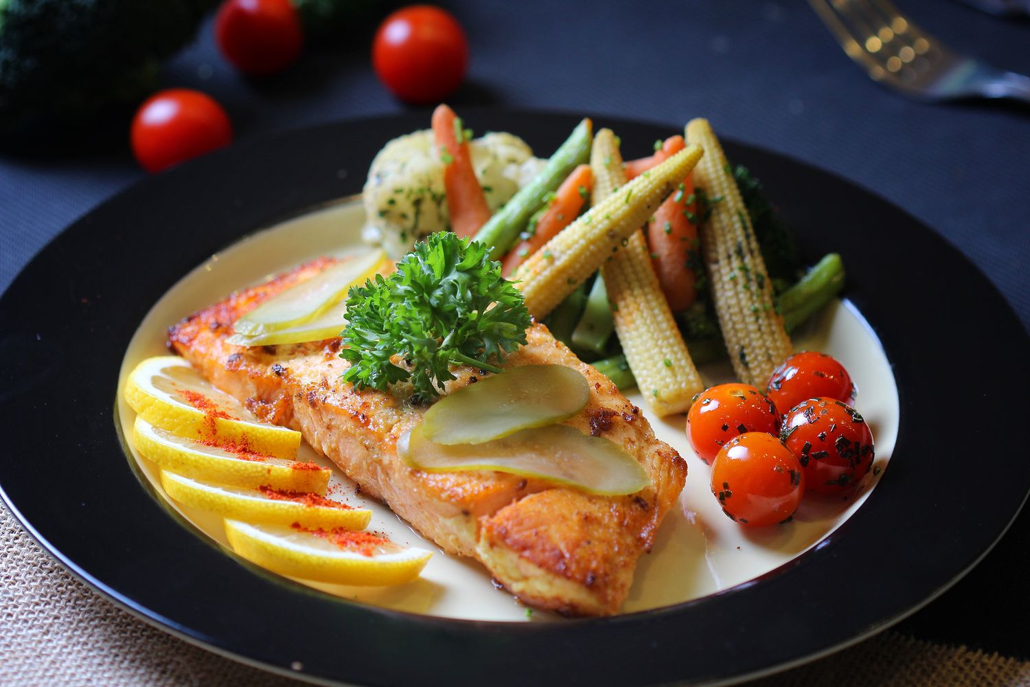 Spiced Blackened Cod with White Wine