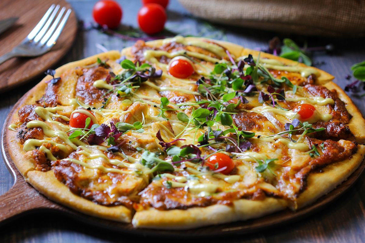 Paneer Tikka Pizza