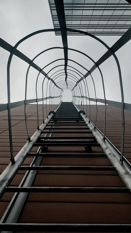 Ladder Photo Low-Angle Shot of a Ladder · Free Stock Photo