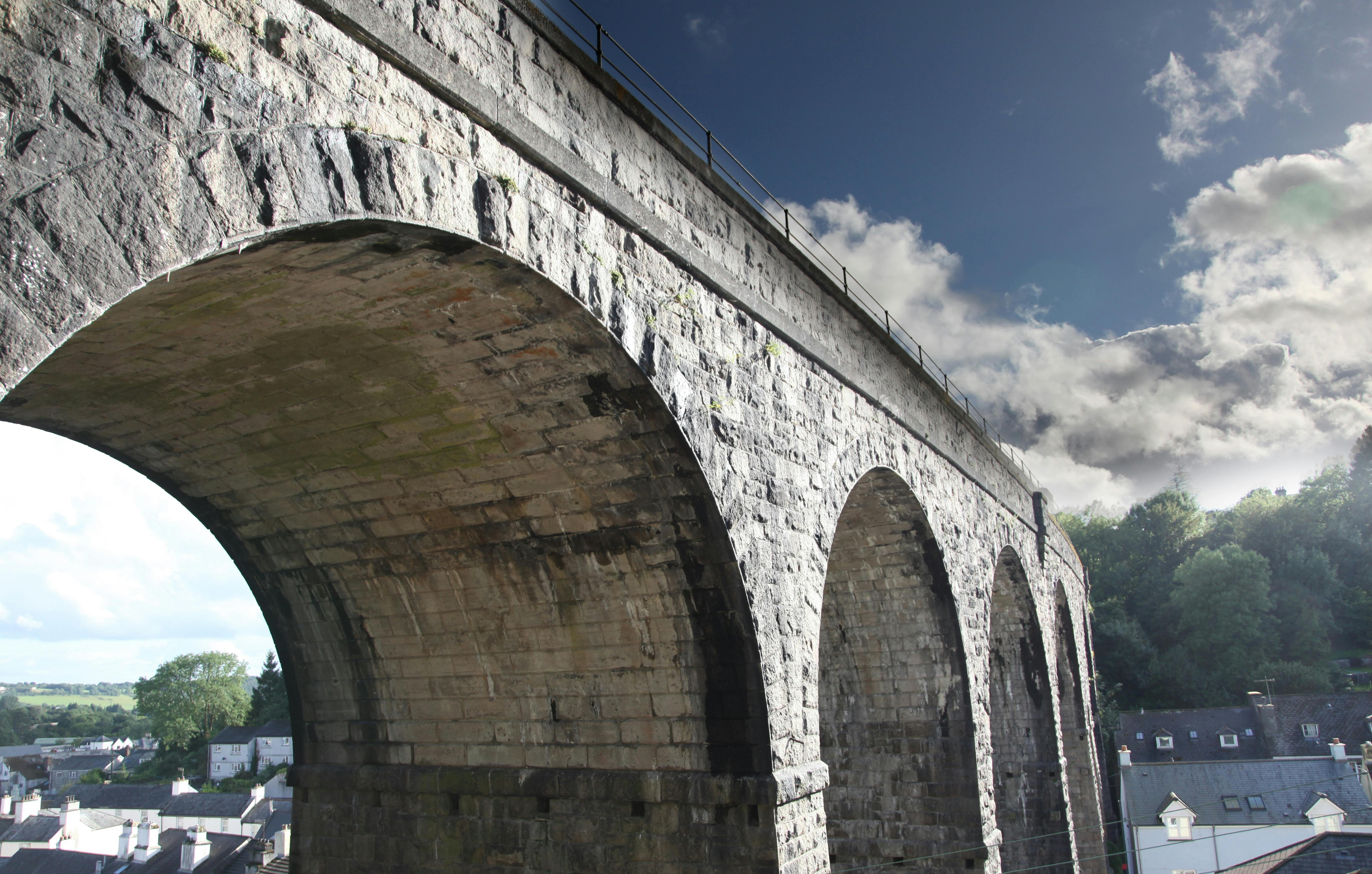 Free stock photo of stone bridge