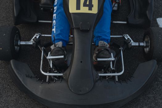 Pedals of a Go-Kart