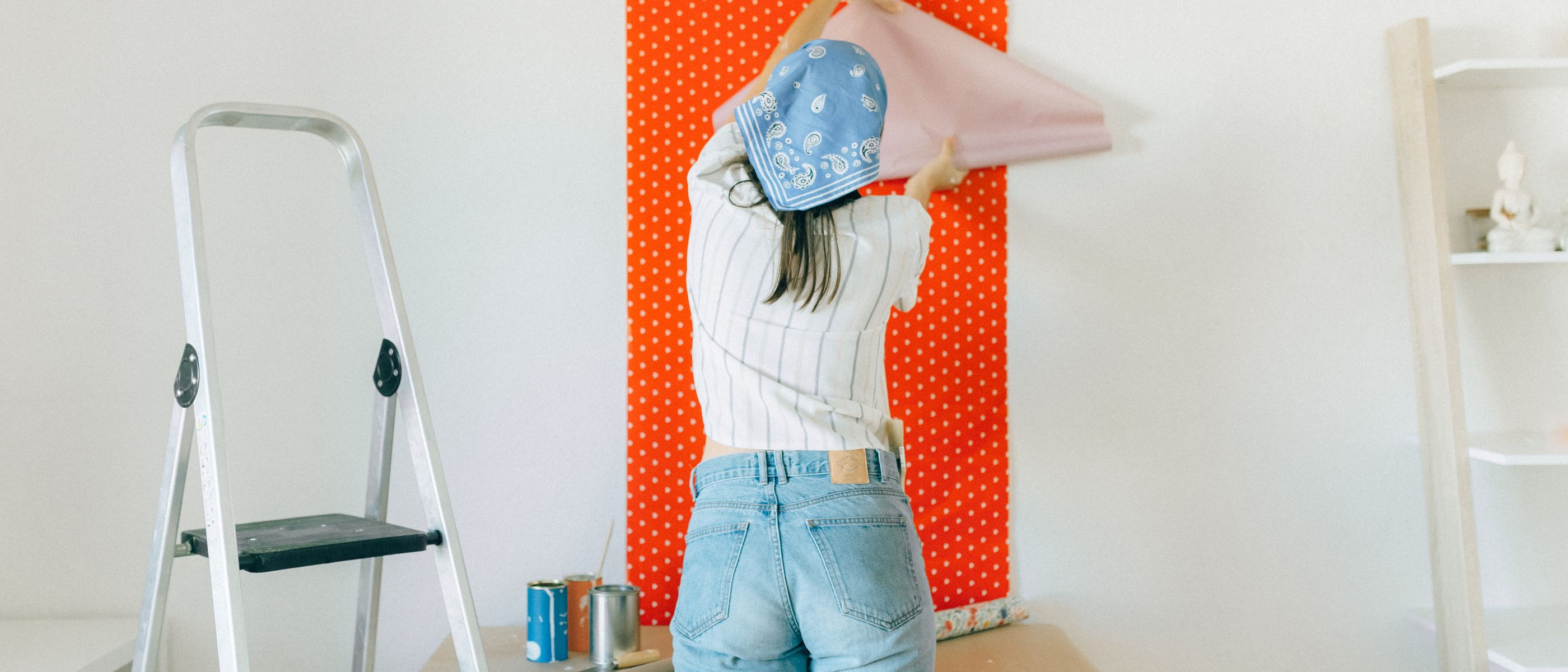 Painters and Decorators in Aperfield — surfaces prepped and cut in by hand