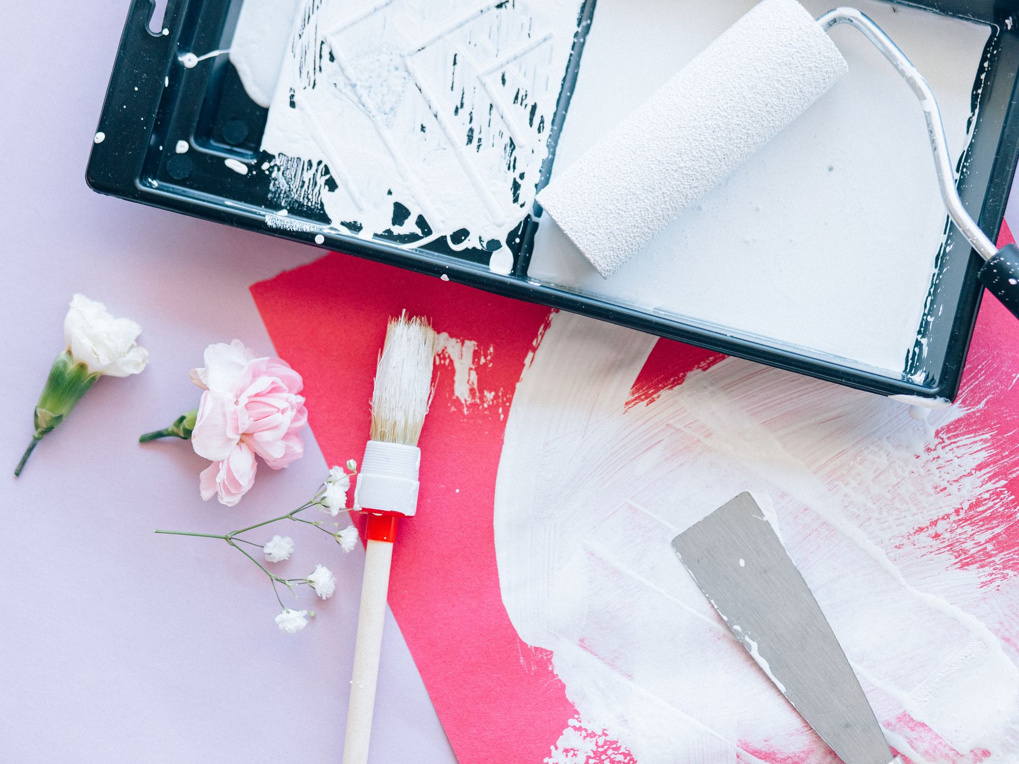 Plastering and Skimming in Lee, Greenwich — professional painter and decorator at work