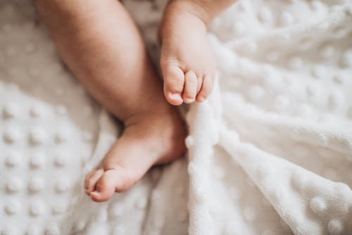 Free Close Up Shot of Baby Feet Stock Photo