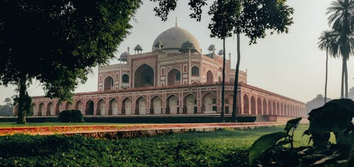 View of Humayunss Tomb in India