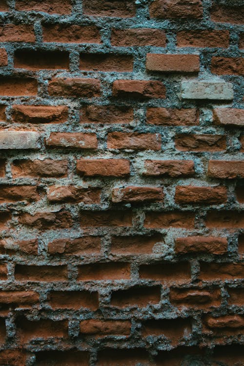 Rough Brown Brick Wall