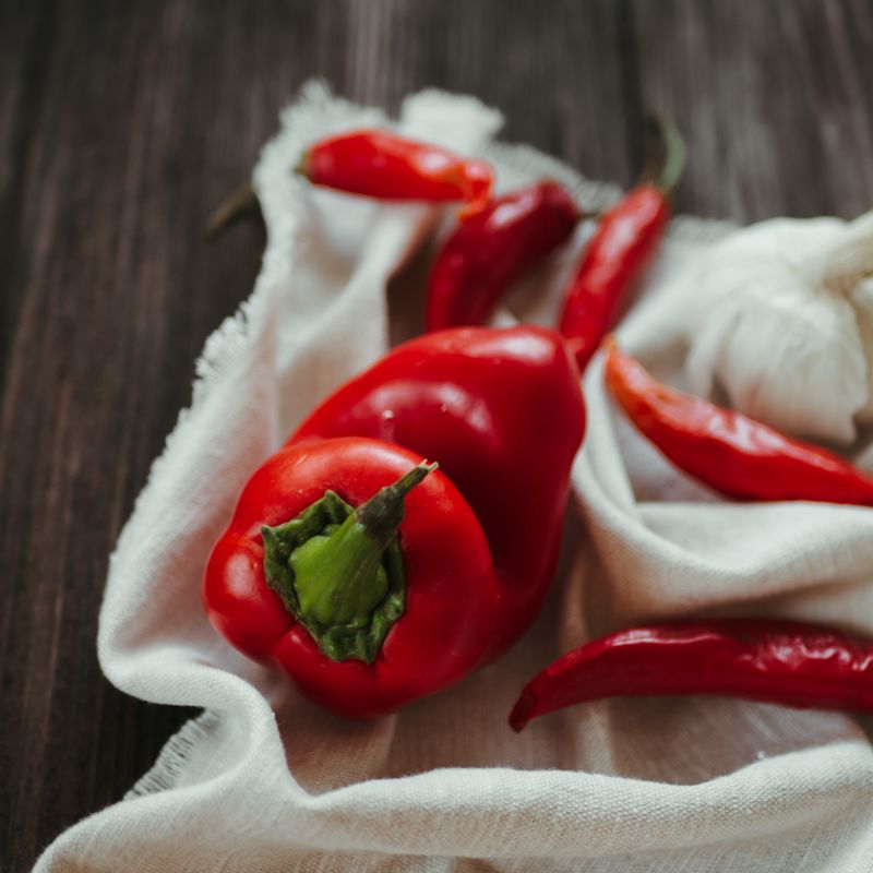 30-Minute Sourdough Discard Smoked Paprika and Roasted Red Pepper Flatbread