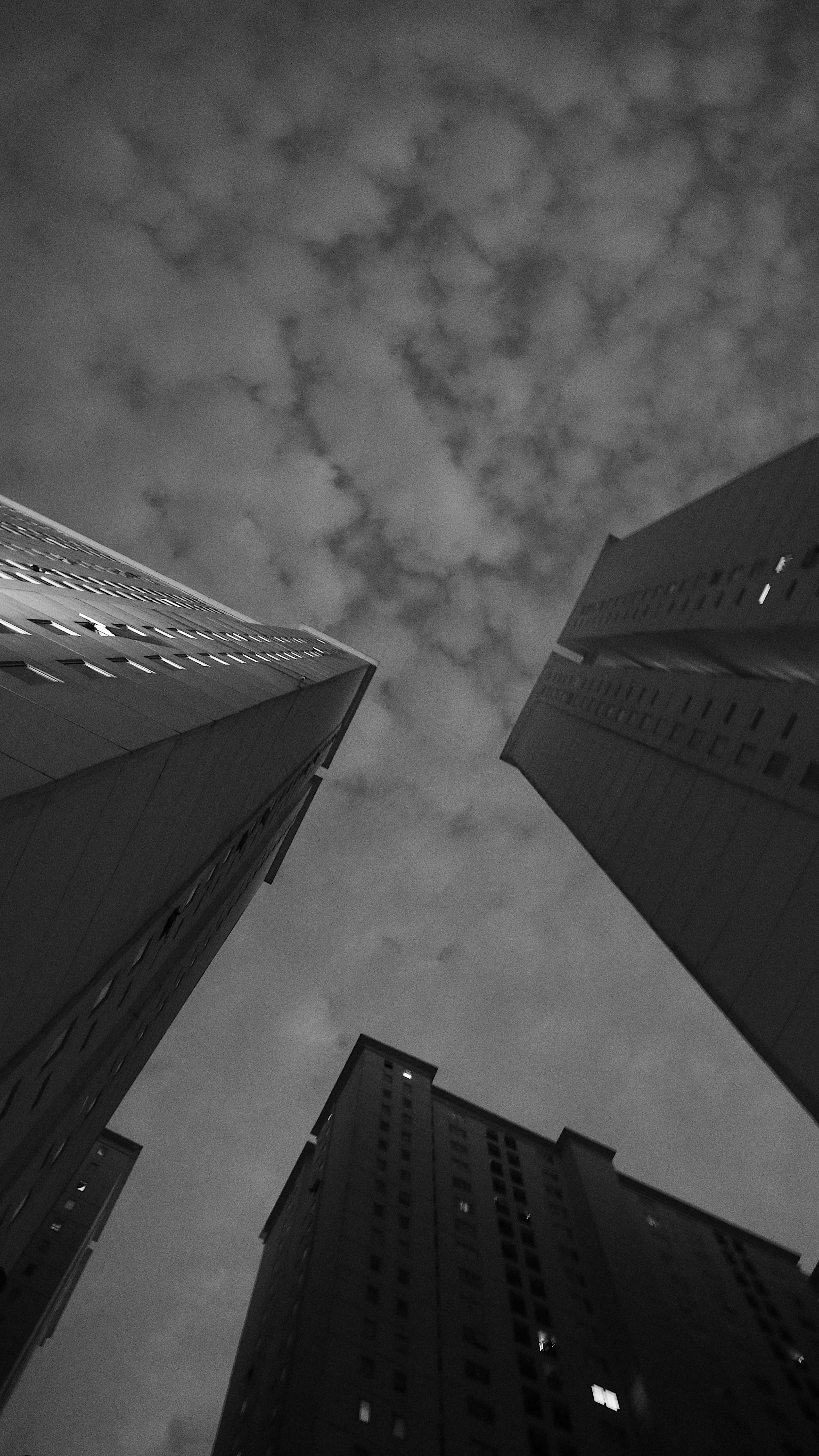 A Low Angle Shot of Buildings in the City · Free Stock Photo