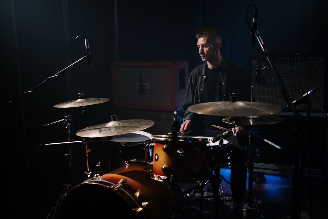 Drummer R Player Men Man Playing Drums · Free Stock Photo