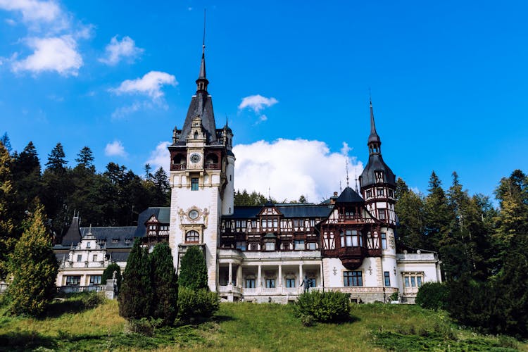 Peles Castle In Romania 