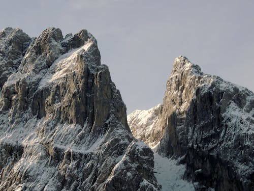 Mountains in Winter 