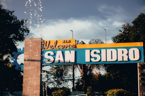 Free Welcome Sign in Close Up Stock Photo