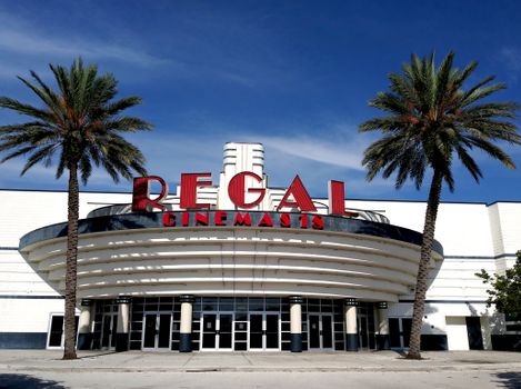 Facade of a Movie Theater