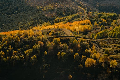 Gratis lagerfoto af bjerg, droneoptagelse, landskab