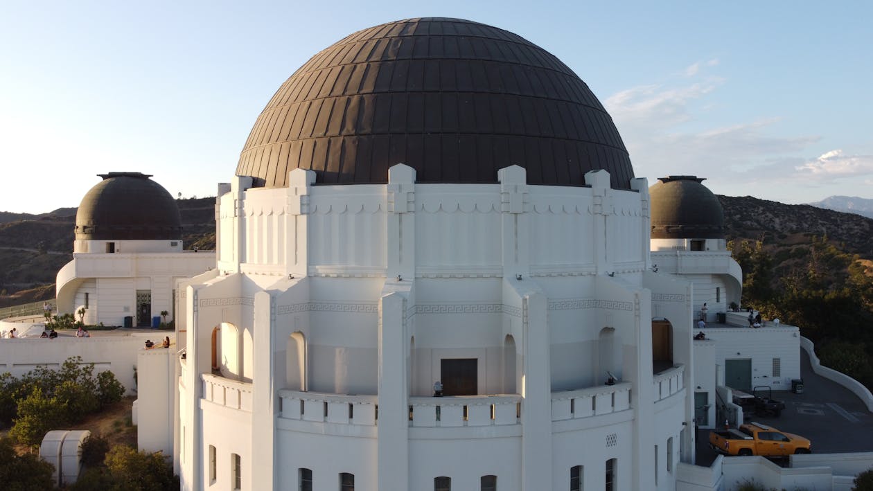 The Griffith Observatory in Los Angeles.