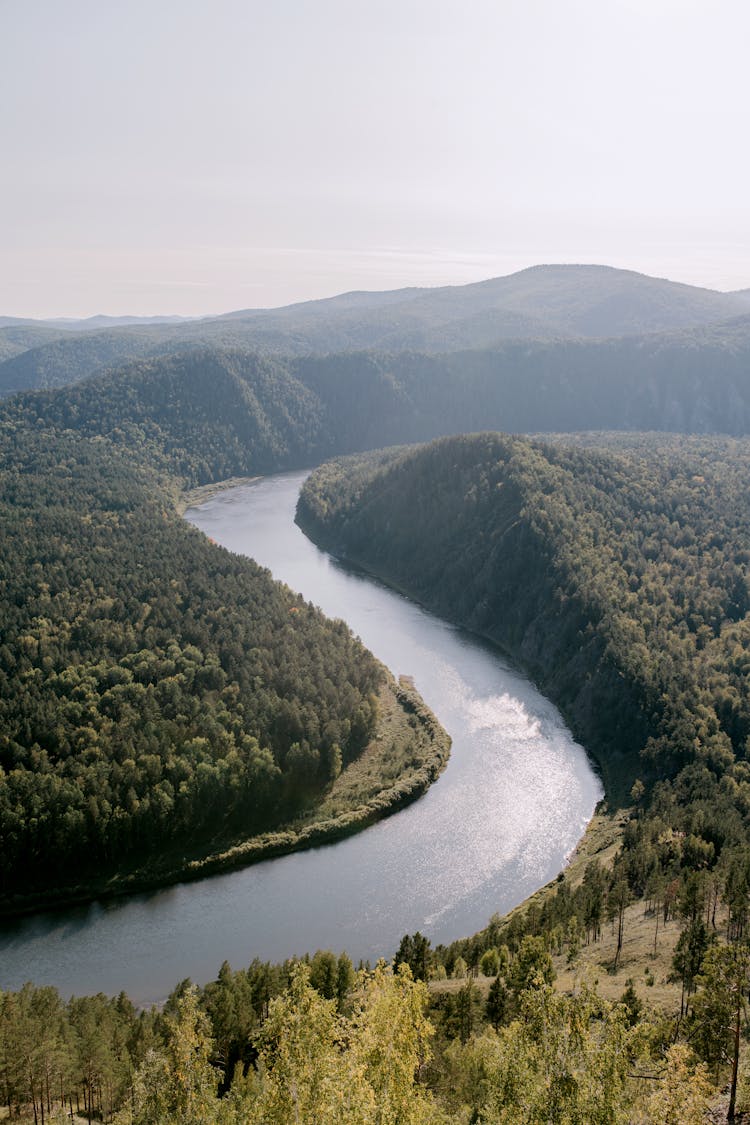 Landscape With A Winding River