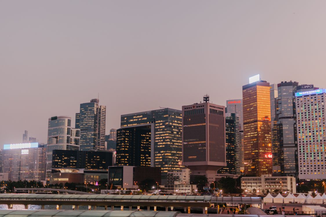 Cityscape at Dusk · Free Stock Photo