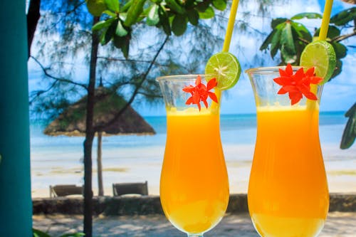 Imagine de stoc gratuită din bar pe plajă, cocktail băutură, la plaja