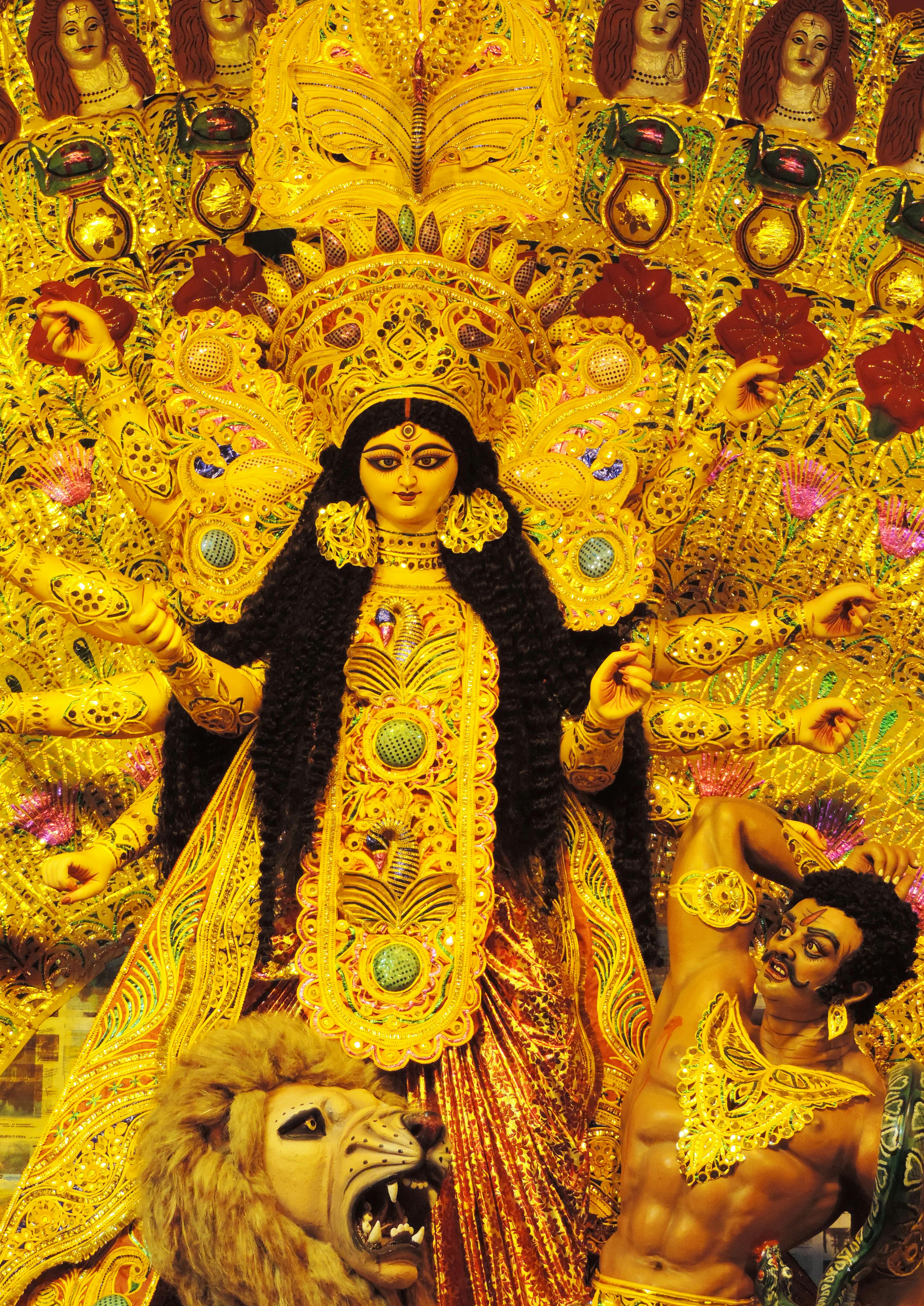 Maa Durga Kolkata durga puja Bengali festivals durga puja HD phone  wallpaper  Peakpx