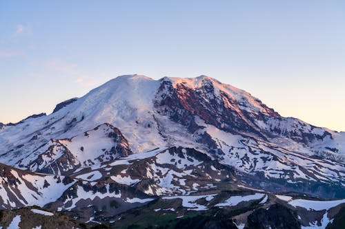 
A Snow Covered Mountain