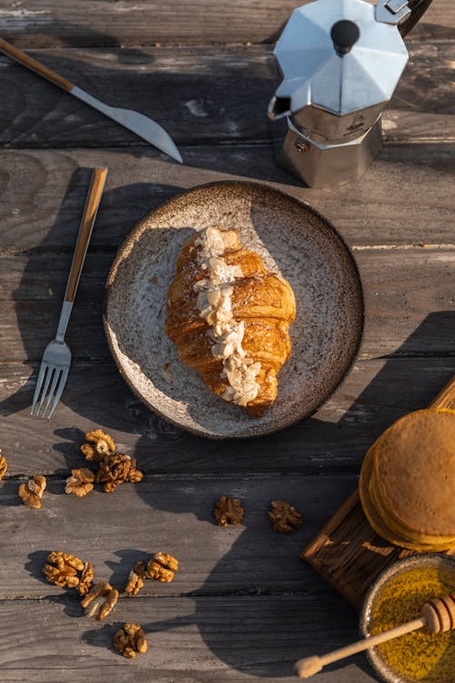 Kostnadsfri bild av bakad, bröd, honung