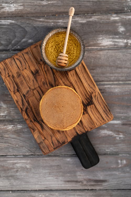 Kostnadsfri bild av honung, mat flatlay, matfotografi