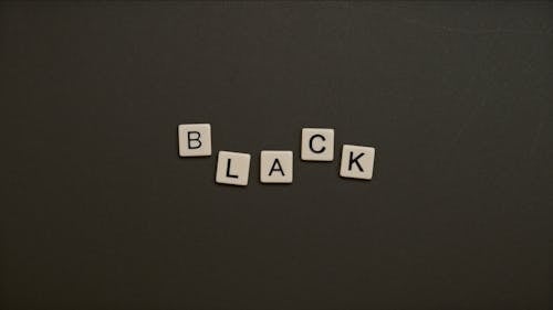 Black Text On Black Background