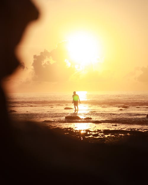 Безкоштовне стокове фото на тему «Балі, пляж, схід сонця»
